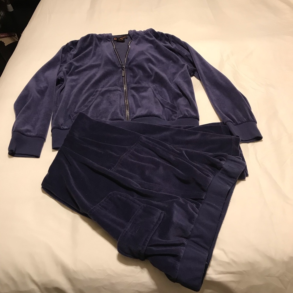 Esti Couture Blue Jogging Suit XXL